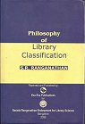 Philosophy of Library Classification par Ranganathan