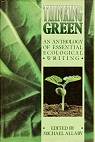 Thinking Green par Allaby