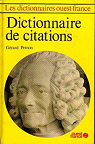 Dictionnaire de citations par Pernon