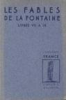 Fables de La Fontaine : Anthologie sur le genre de la fable par Vincent (II)