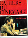 Cahiers du cinma N 417 Spcial Cassavetes par Cahiers du cinma