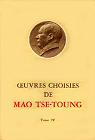 Oeuvres choisies de mao tse-toung tome IV par Mao Ts-Toung