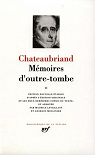 Mémoires d'outre-tombe, tome 2 par Chateaubriand