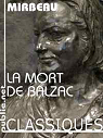 La Mort de Balzac par Mirbeau