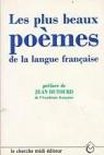 Les plus beaux poèmes de la langue française par Orizet