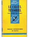 Le calcul tensoriel par Delachet
