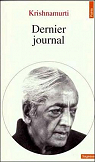 Dernier journal par Krishnamurti