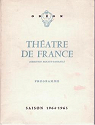 Thtre De France - Odon - Cahiers Renaud-Barrault - Programme Saison 1962-1963 - Le sicle d'Offenbach par Renaud