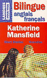 Katherine Mansfield - Bilingue anglais/franais par Grieve