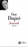 L'me charnelle : Journal 1953-1978 par Dupr