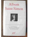 Album Saint-Simon par Saint-Simon