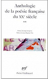 Anthologie de la poésie française du XXe siècle, volume 2 par Semprun