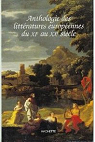 Anthologie des littratures europennes du XIe au XXe sicle par Bersani