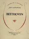 Beethoven par Chantavoine