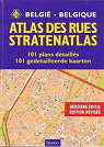 Belgique : Atlas des rues par Lannoo