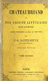 Chateaubriand et son groupe littraire sous l'Empire par Sainte-Beuve