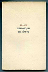 Chroniques du bel canto. par Aragon