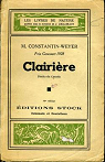 Clairire par Constantin-Weyer