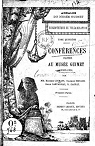 Confrences faites au Muse Guimet en 1903-1904, par MM. Maurice Courant, Salomon Reinach, mile Cartailhac, R. Cagnat. 1re partie par Moret