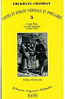 Contes et romans nationaux et populaires, tome 3 : L'ami Fritz - Le juif polonais et autres contes par Erckmann-Chatrian