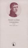 Correspondance - 1793 1811 - Oeuvres Compltes - Tome V par Kleist