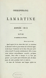 Correspondance, tome 2 : 1813 par Lamartine