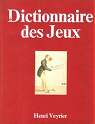 Dictionnaire des jeux par Veyrier