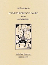D'une thorie culinaire (suivi de) Adevinailles par Arnaud