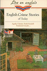 English crime stories of today par Fraser