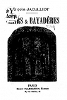 Fakirs et Bayadères par Jacolliot