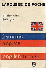 Larousse de poche, dictionnaire bilingue : Franais-anglais, Anglais-franais par Mergault