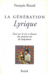 La génération lyrique par Ricard