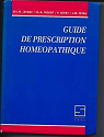 Guide des prescriptions homopathique par Ttau