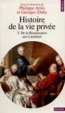 Histoire de la vie privée - Coffret 5 volumes par Ariès