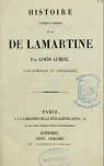 Histoire potique et politique de M. de Lamartine, par Louis Lurine, avec portrait et autographe par Lurine