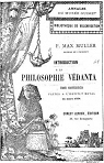 Introduction  la philosophie vdanta par Mller