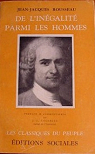 Jean Jacques Rousseau : de l'ingalit parmi les hommes par Lecercle