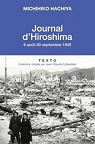 Journal d'Hiroshima : 6 août-30 septembre 1945 par Hachiya