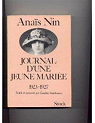 Journal d'une jeune marie : 1923-1927 par Nin