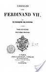 L'Espagne sous Ferdinand VII par Custine