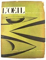 L' OEIL N° 43/44 - Revue d'art par L'Oeil