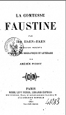 La Comtesse Faustine par Hahn-Hahn