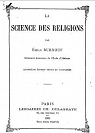 La science des religions (4e d.) par Burnouf