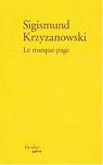 Le marque-page par Krzyzanowski