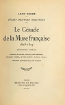 Le Cnacle de la Muse franaise : 1823-1827 documents indits (Etudes d'histoire romantique) par Sch