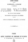 Portraits  l'encre : Jules Valls, sa vie et son oeuvre par Sch