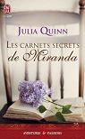 Les carnets secrets de Miranda par Quinn