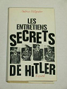 Les entretiens secrets de hitler septembre 1939- dcembre 1941 par Hillgruber