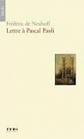 Lettre  Pascal Paoli  par Negroni