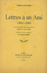 Lettres  un ami (1880-1886) : Jules Laforgue / Georges Jean-Aubry par Jean-Aubry